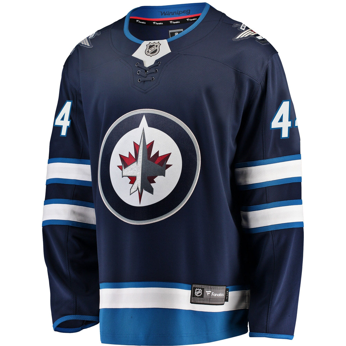 Winnipeg Jets Josh Morrissey Fanatics Navy Breakaway Replica Jersey