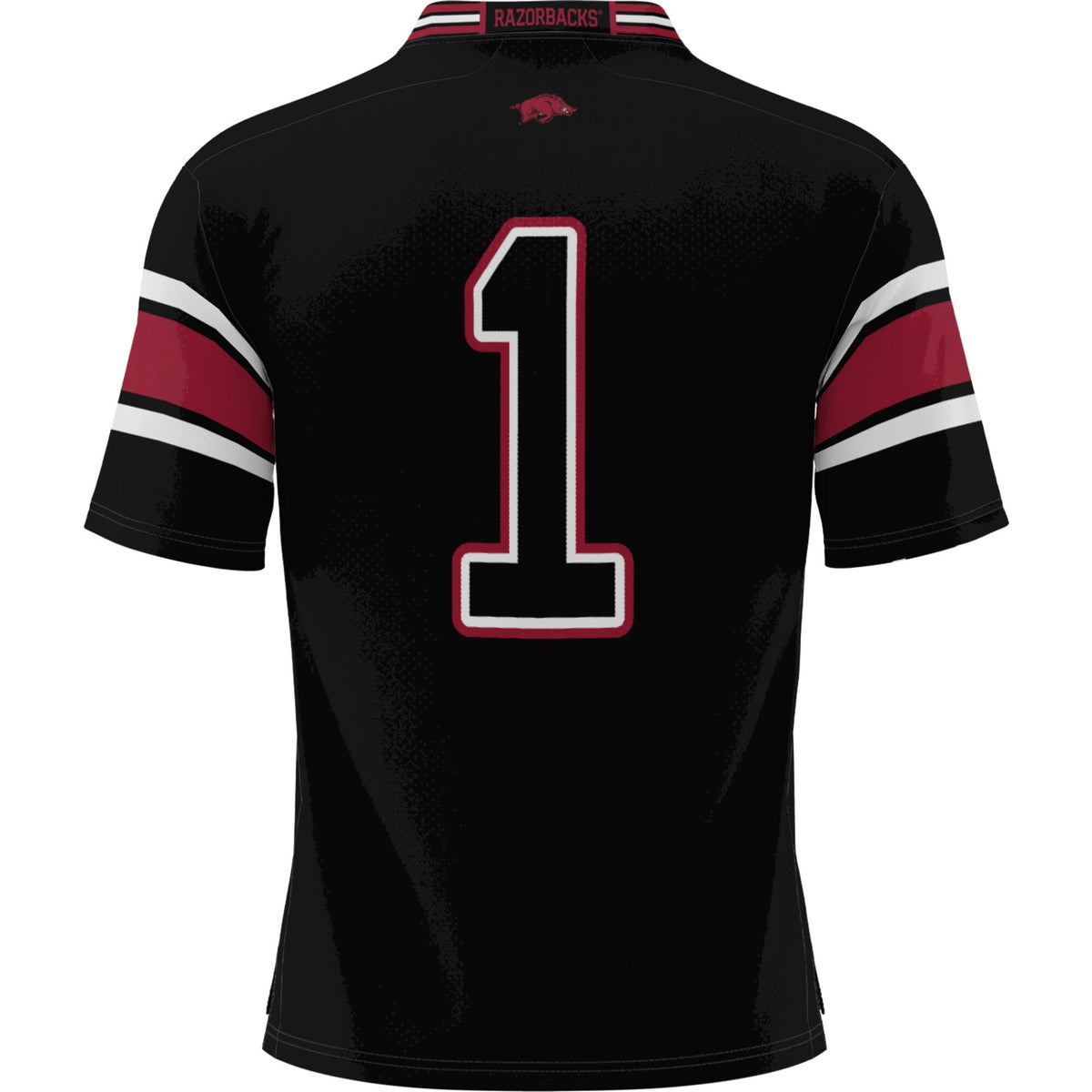 GameDay Greats #1 Black Arkansas Razorbacks Football Jersey