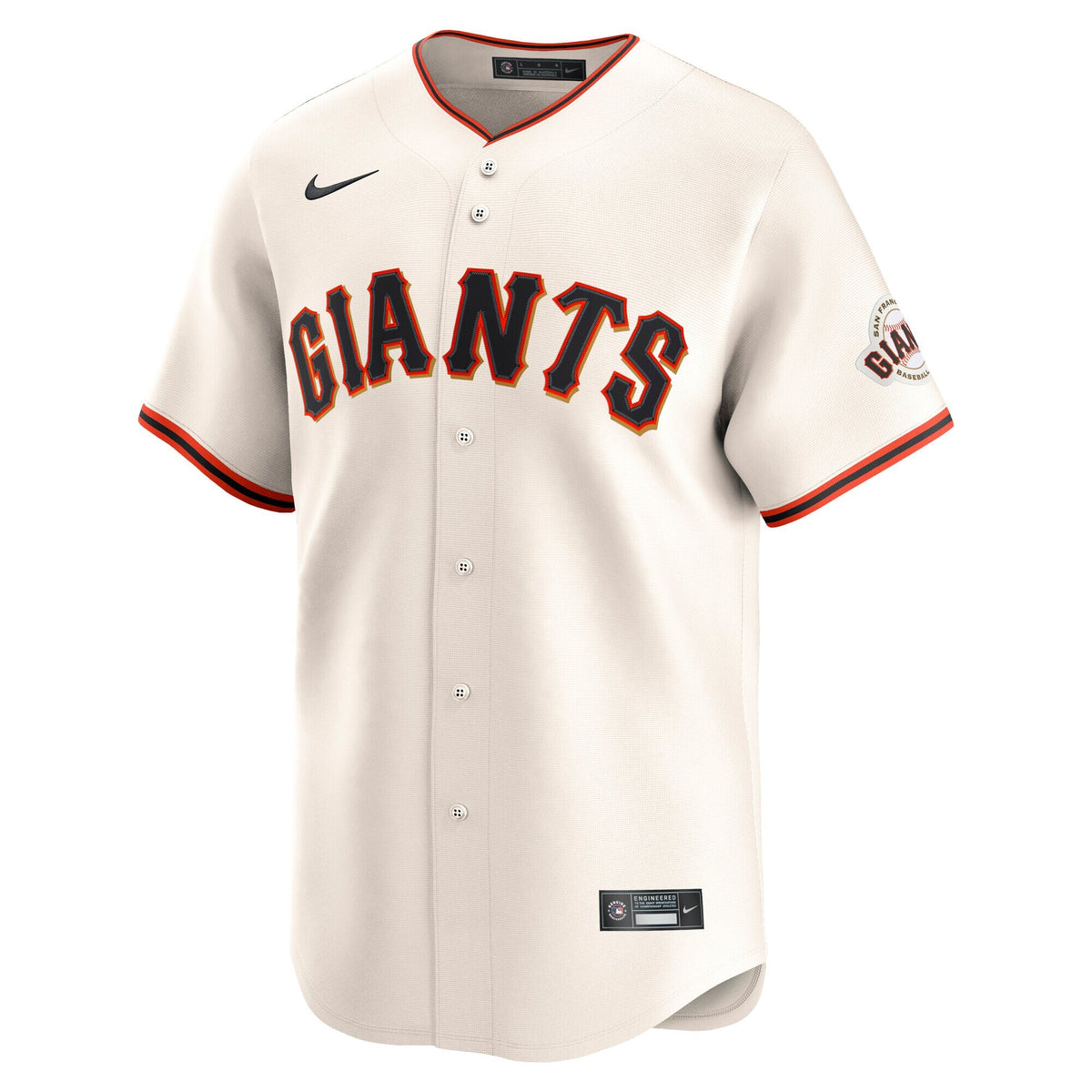 San Francisco Giants Matt Chapman Nike Cream Home Limited Player Jersey