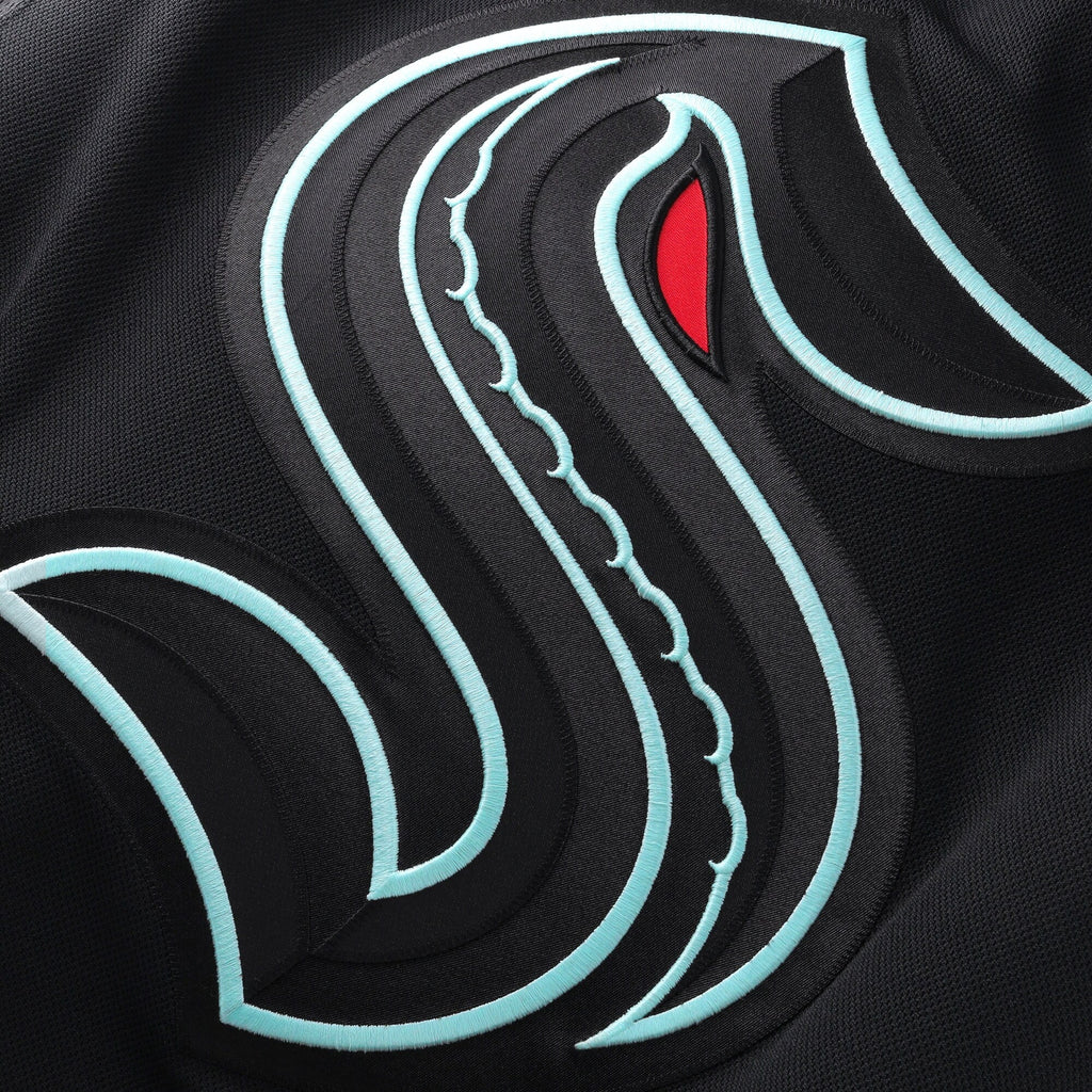 Seattle Kraken Philipp Grubauer Fanatics Black Alternate Premium Player Jersey