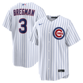 Chicago Cubs Alex Bregman Nike White Home Replica Jersey