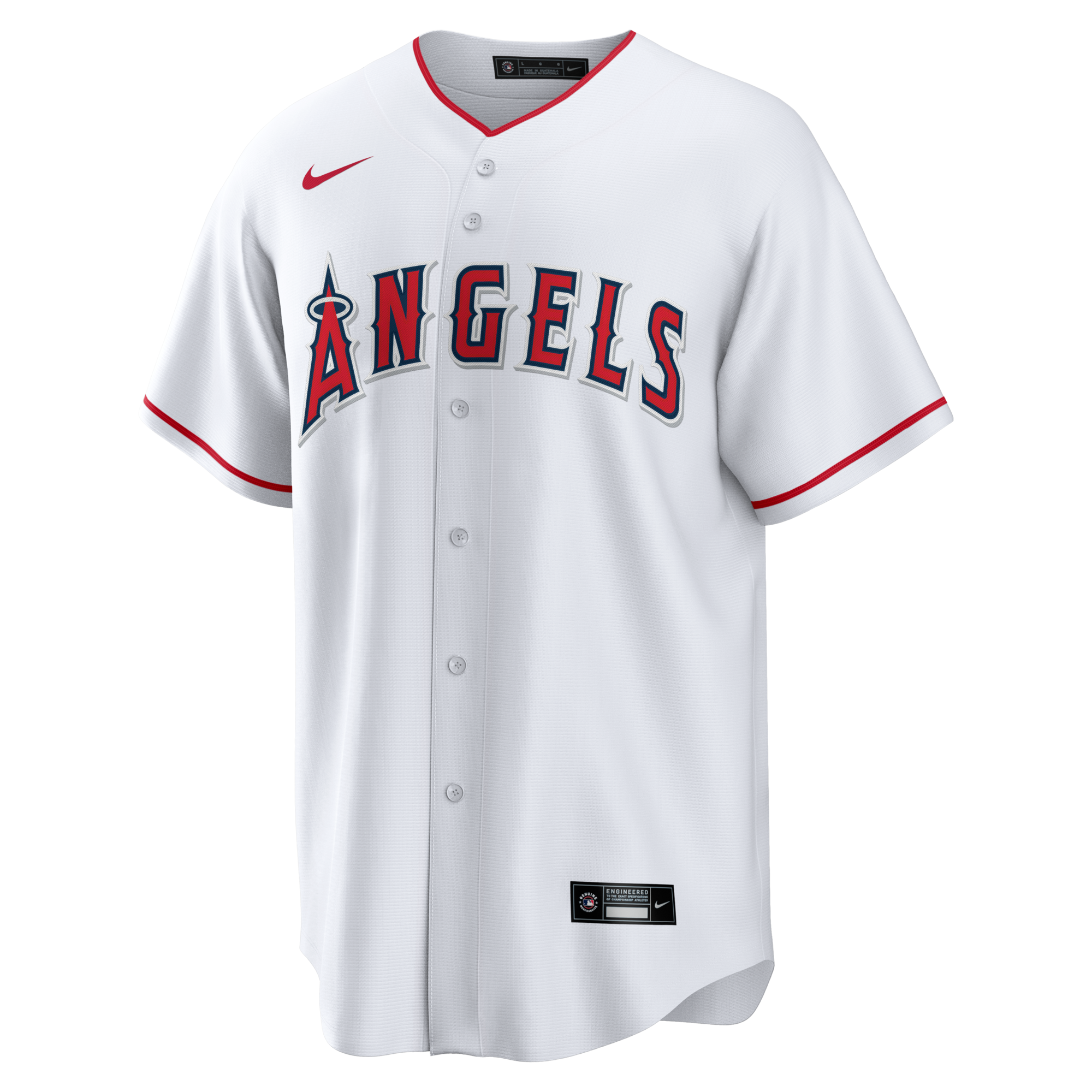 Los Angeles Angels Nolan Ryan Nike White Home Retired Player Replica Jersey