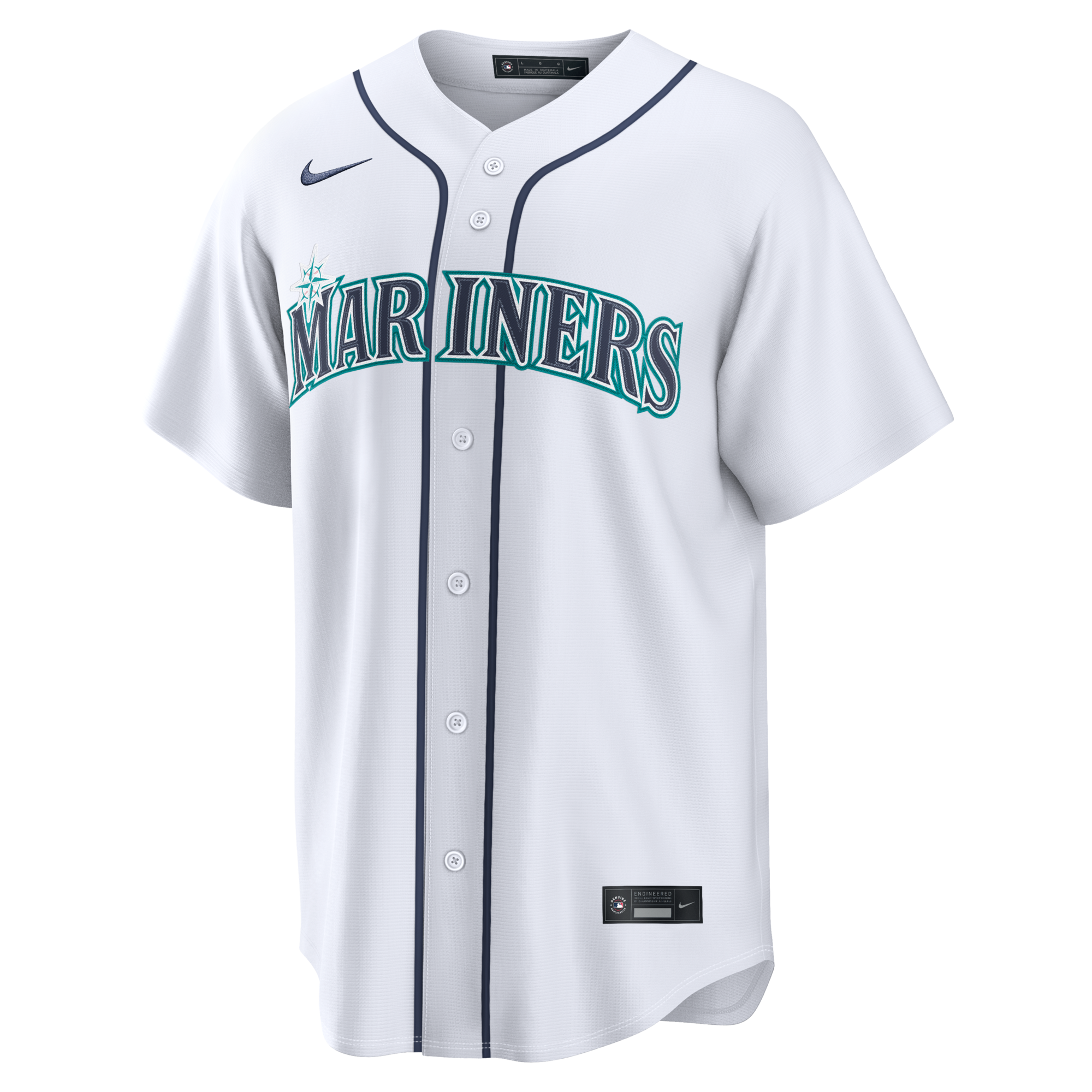 Seattle Mariners Julio Rodríguez Nike White Home Replica Jersey
