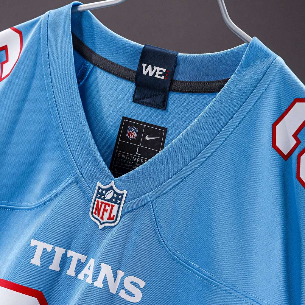 Tennessee Titans Jeffery Simmons Nike Light Blue Game Jersey