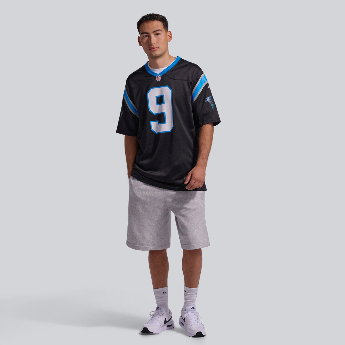 Carolina Panthers Bryce Young Nike Black Team Game Jersey