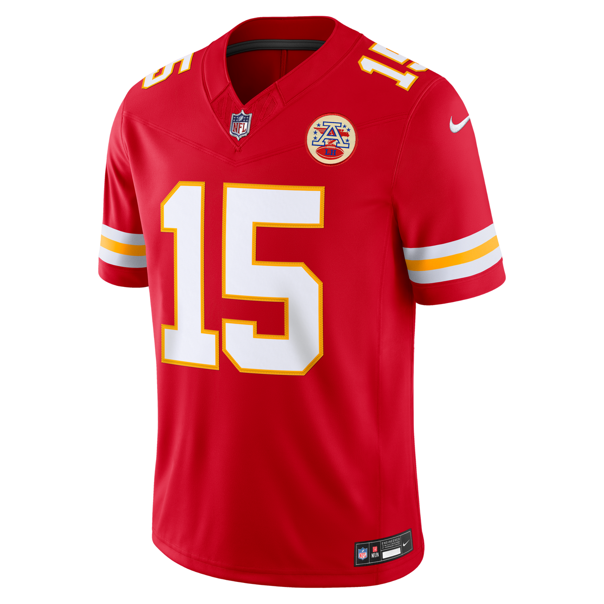 Kansas City Chiefs Patrick Mahomes Nike Red Team Vapor F.U.S.E. Stitched Limited Jersey