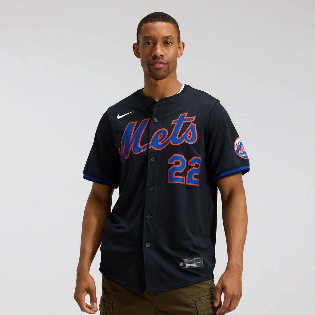 New York Mets Juan Soto Nike Black Alternate Limited Player Jersey