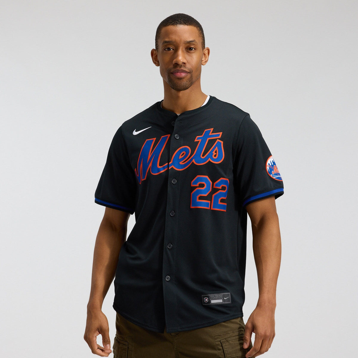 New York Mets Juan Soto Nike Black Alternate Limited Player Jersey