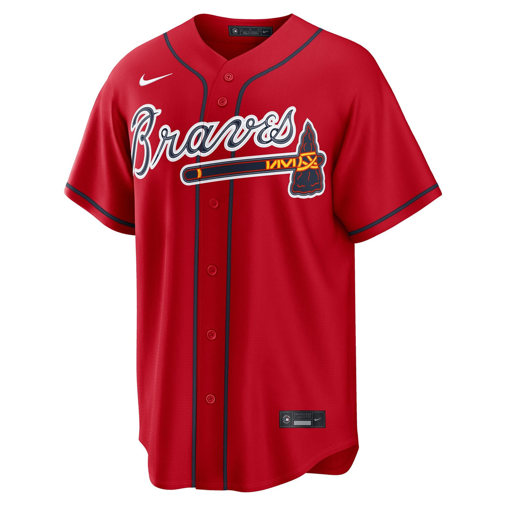 Atlanta Braves Matt Olson Nike Red Alternate Replica Jersey