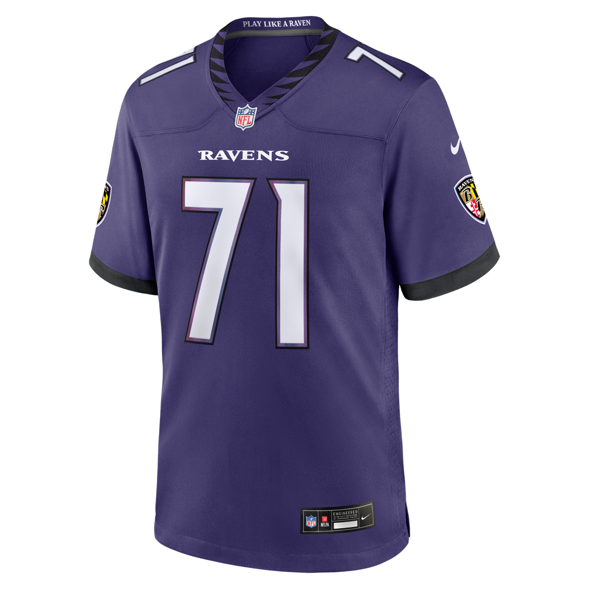 Baltimore Ravens Olaivavega Ioane Nike Purple 2026 NFL Draft First Round Pick No. 14 Team Game Jersey