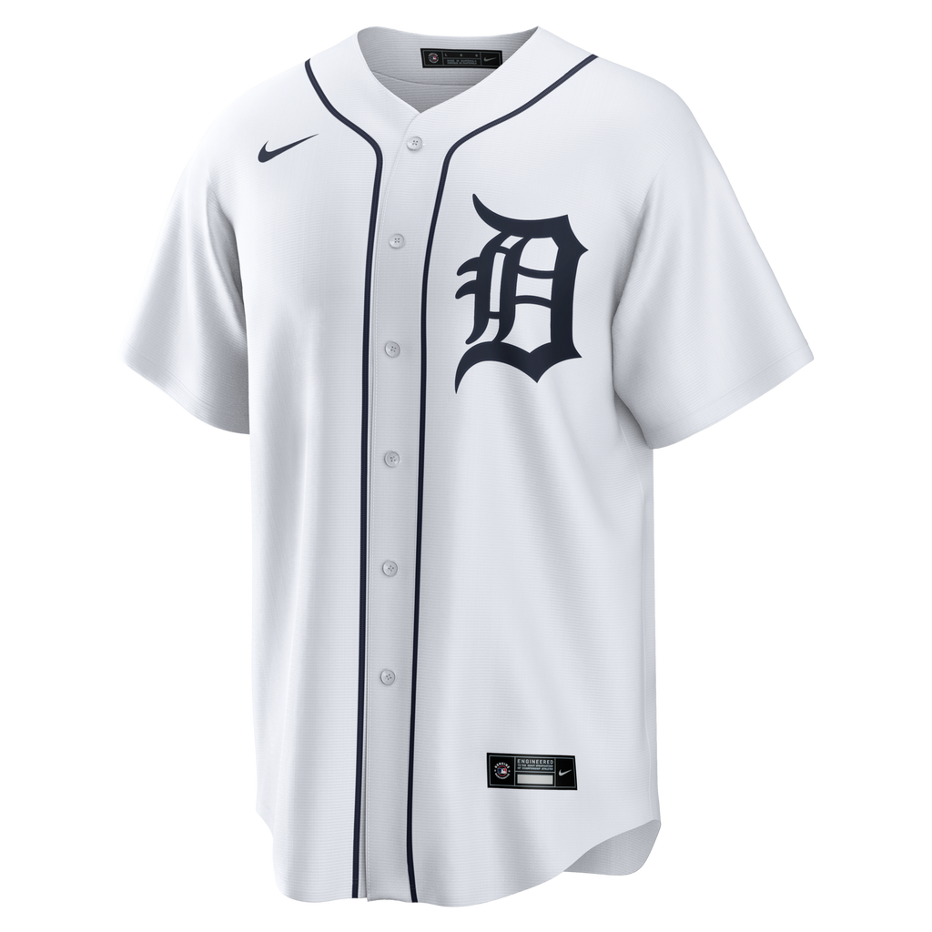 Detroit Tigers Tarik Skubal Nike White Home Replica Jersey