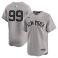New York Yankees Aaron Judge Nike Gray Road Limited Player Jersey