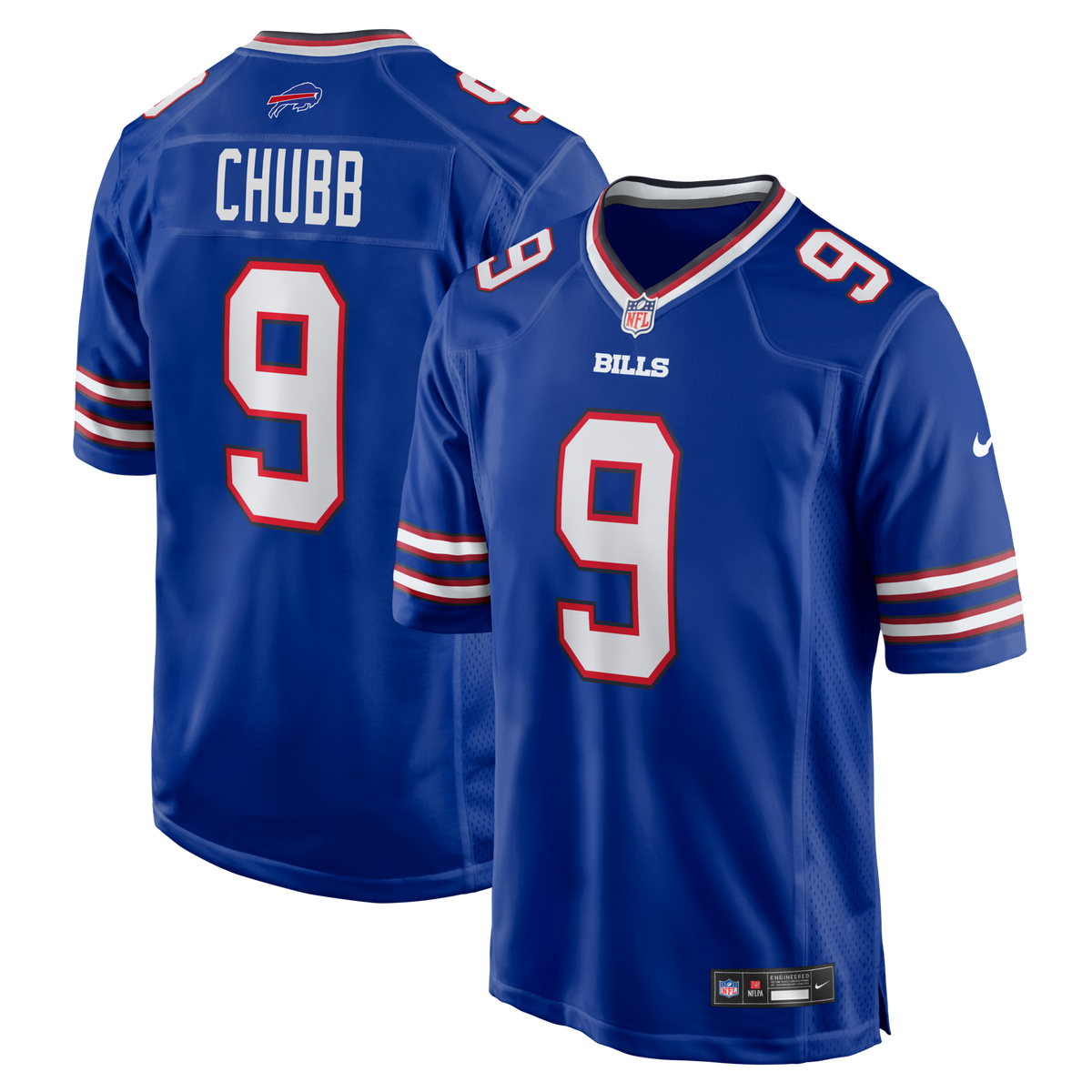 Buffalo Bills Bradley Chubb Nike Royal Team Game Jersey