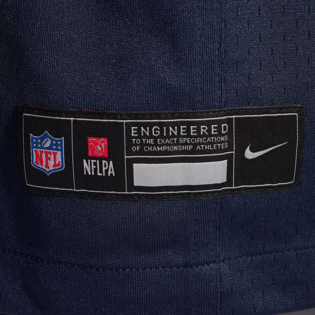 Chicago Bears Number 1 Dad Nike Navy Game Jersey