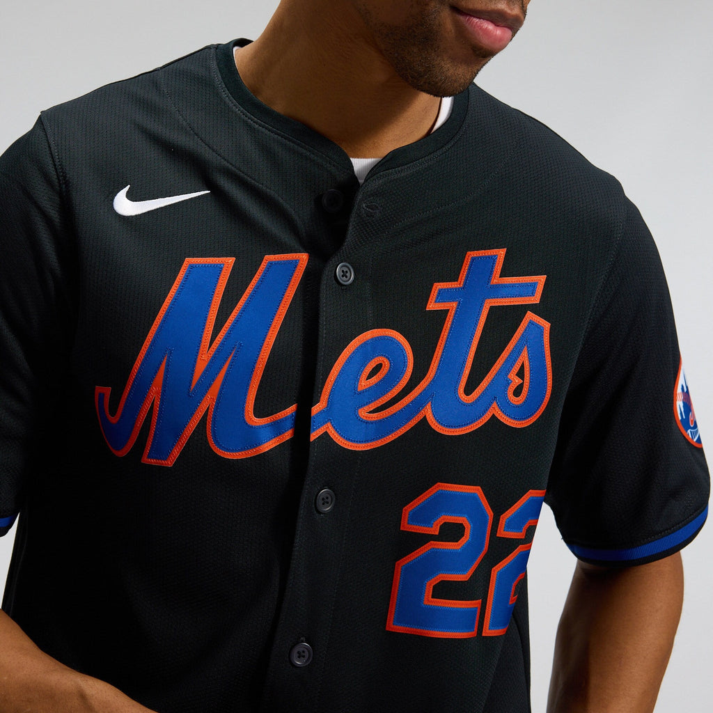 New York Mets Juan Soto Nike Black Alternate Limited Player Jersey