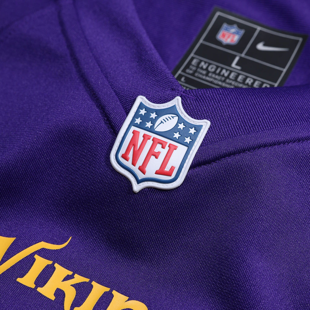 Minnesota Vikings Nike Purple Custom Game Jersey