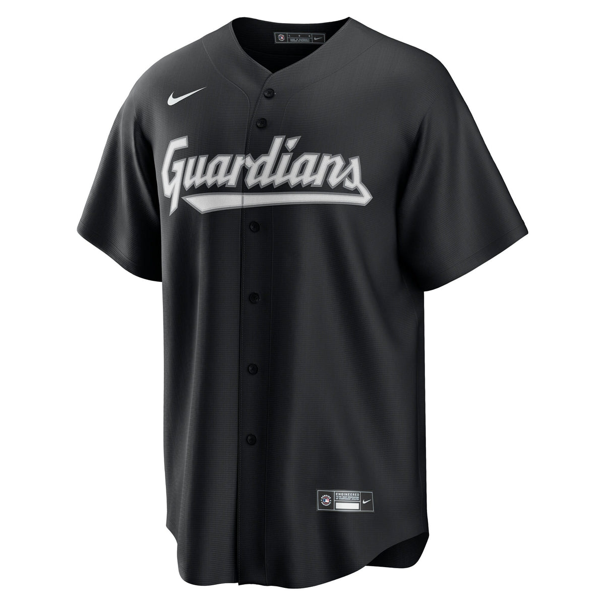 Cleveland Guardians Nike Black Replica Jersey
