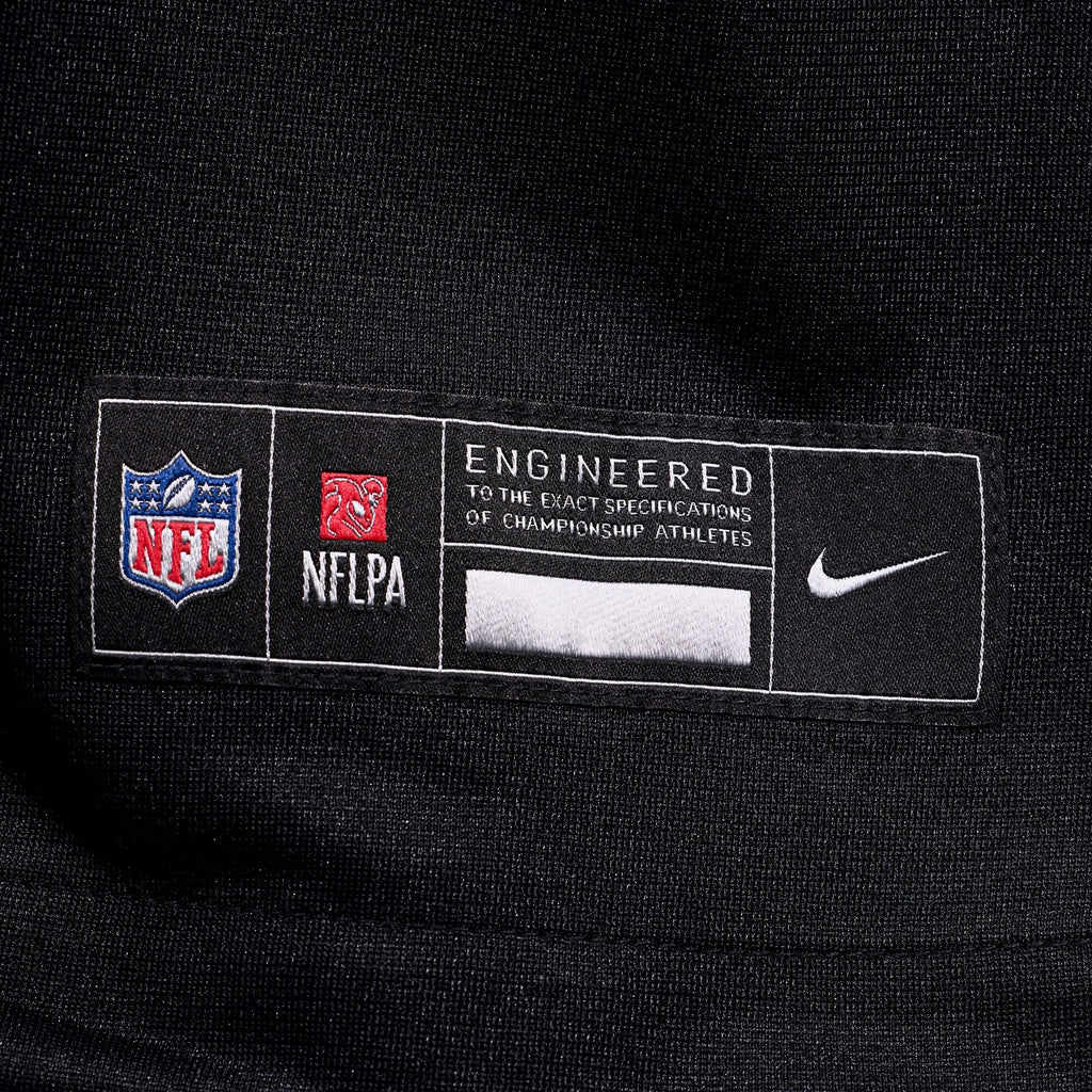 Carolina Panthers Tetairoa McMillan Nike Black Team Game Jersey