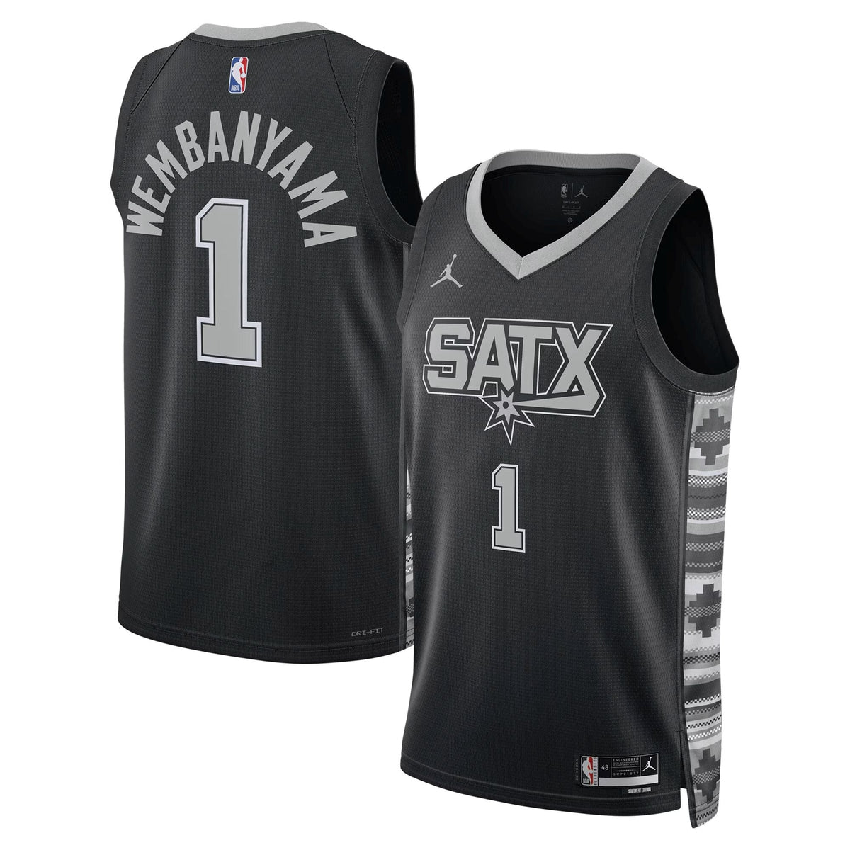 San Antonio Spurs Jordan Brand Statement Edition Swingman Jersey - Victor Wembanyama
