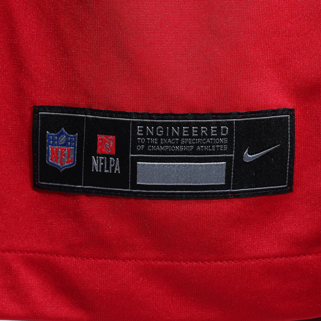 San Francisco 49ers Fred Warner Nike Scarlet Player Game Jersey