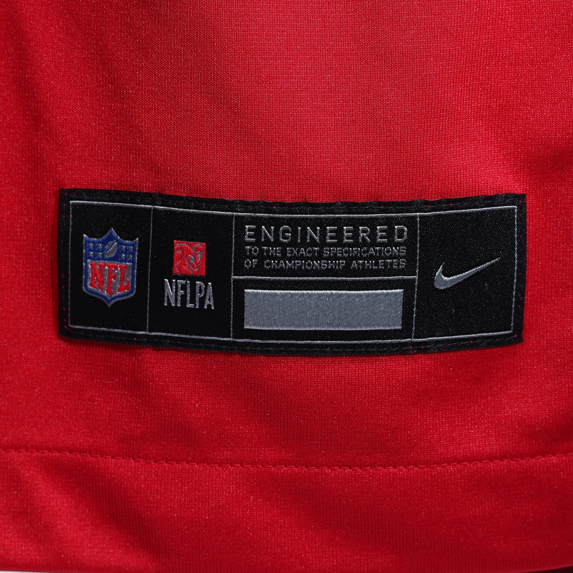 San Francisco 49ers Fred Warner Nike Scarlet Player Game Jersey