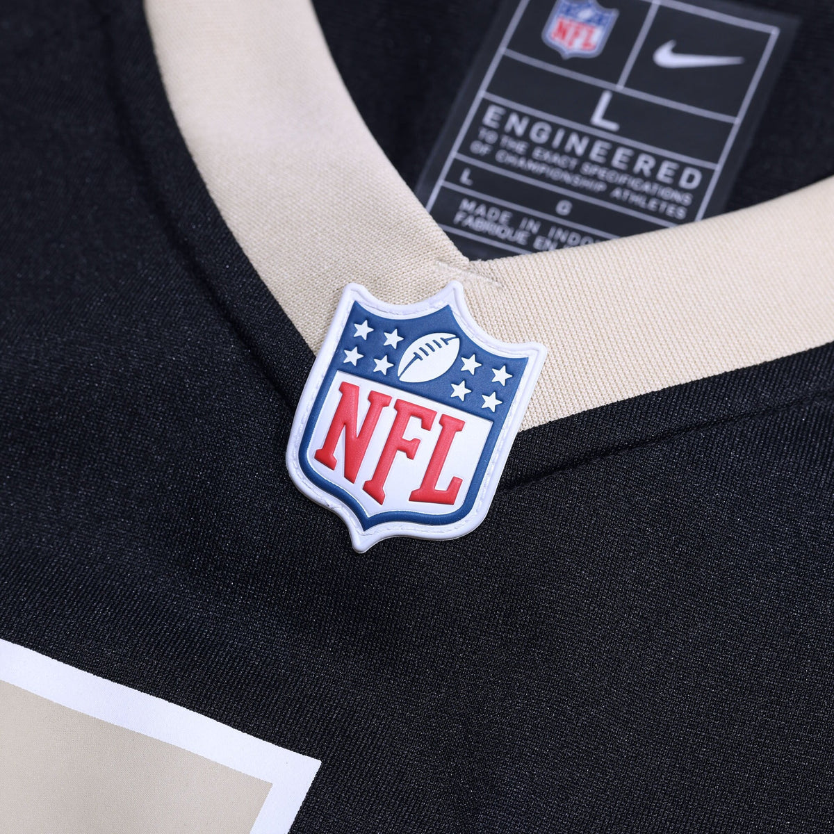 New Orleans Saints Cameron Jordan Nike Black Game Jersey