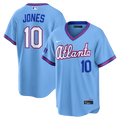 Atlanta Braves Chipper Jones Nike Powder Blue 2026 City Connect Stadium Jersey