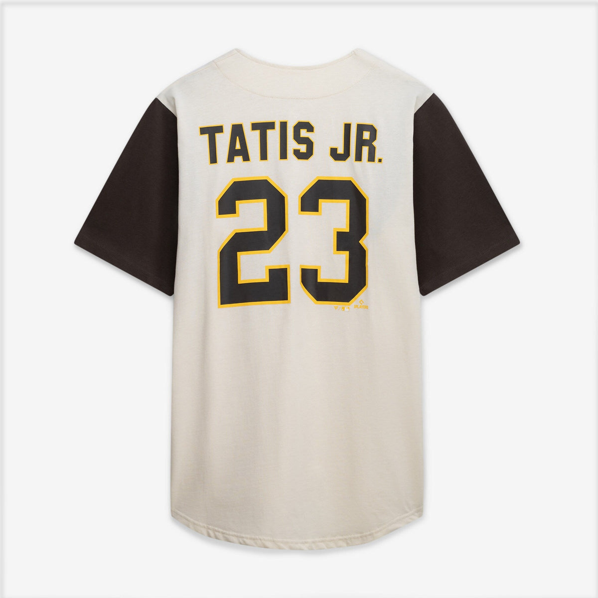 San Diego Padres Profile Cream/Brown Big & Tall Two-Color Fashion Jersey