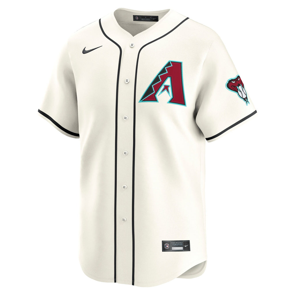 Arizona Diamondbacks Corbin Carroll Nike Cream Home Limited Player Jersey