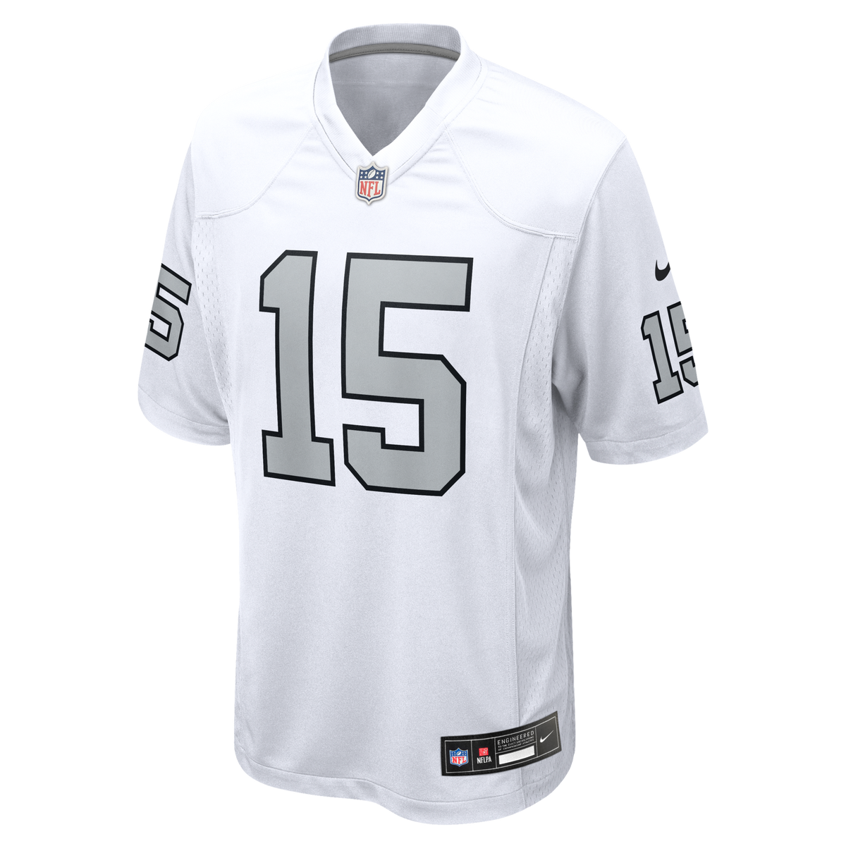 Las Vegas Raiders Fernando Mendoza Nike White Alternate Game Player Jersey
