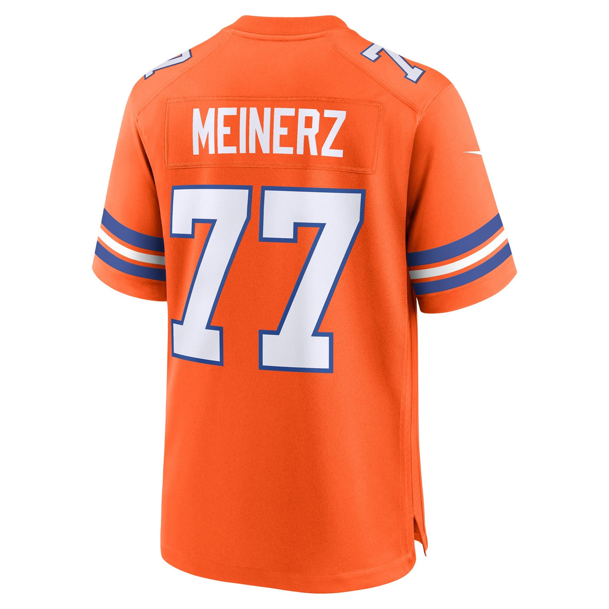 Denver Broncos Quinn Meinerz Nike Orange Alternate Game Jersey