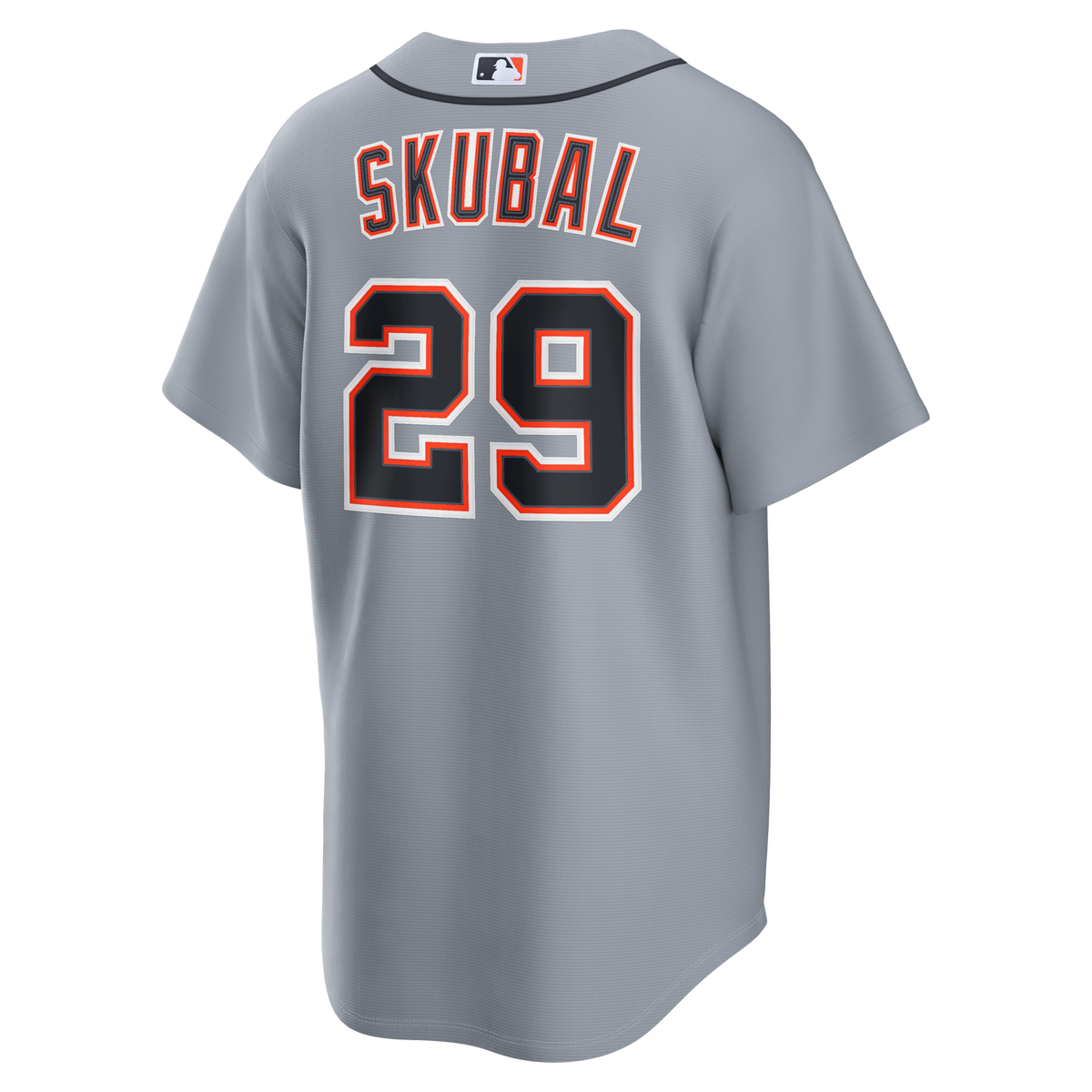 Detroit Tigers Tarik Skubal Nike Gray Road Replica Jersey