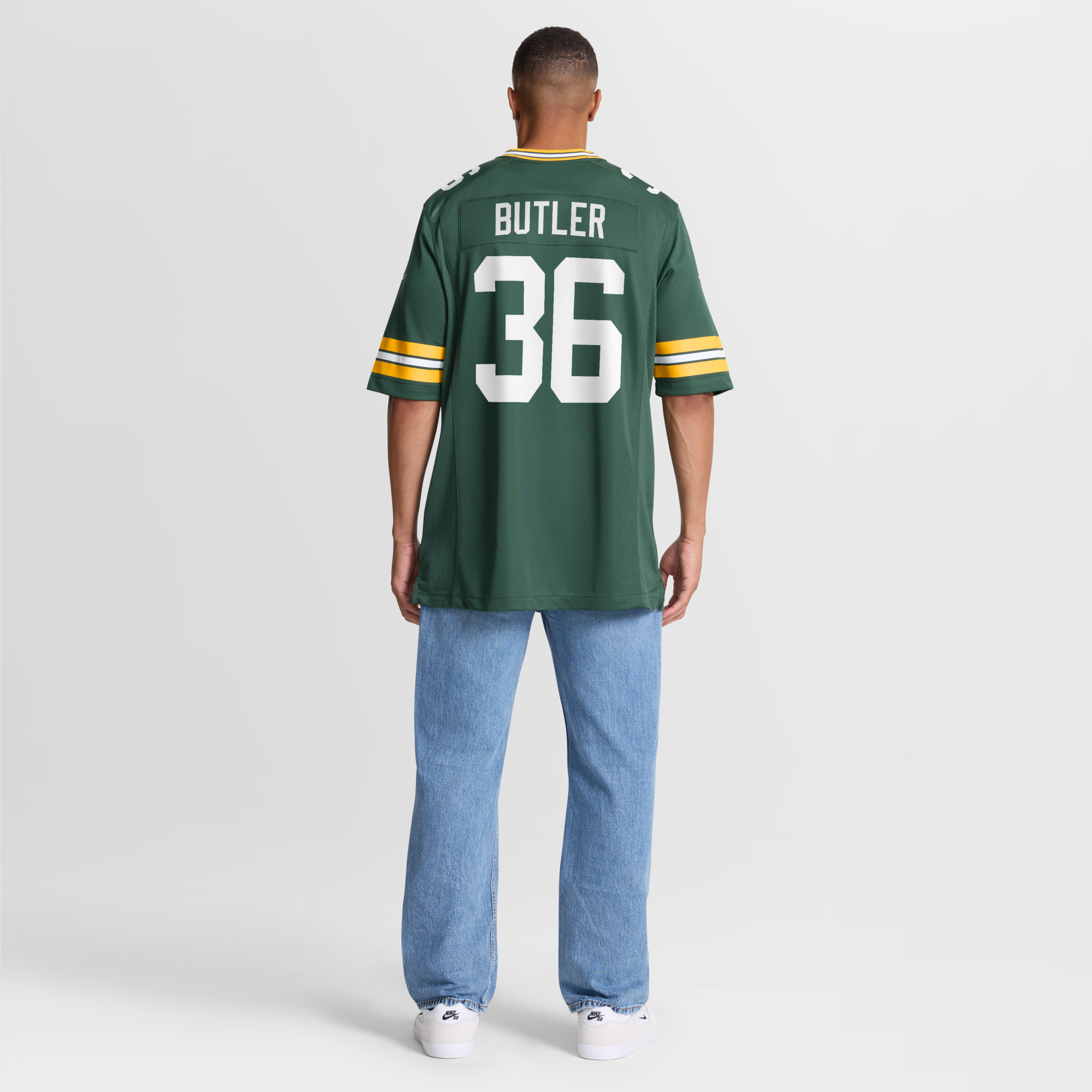 Green Bay Packers LeRoy Butler Nike Green Retired Player Game Jersey