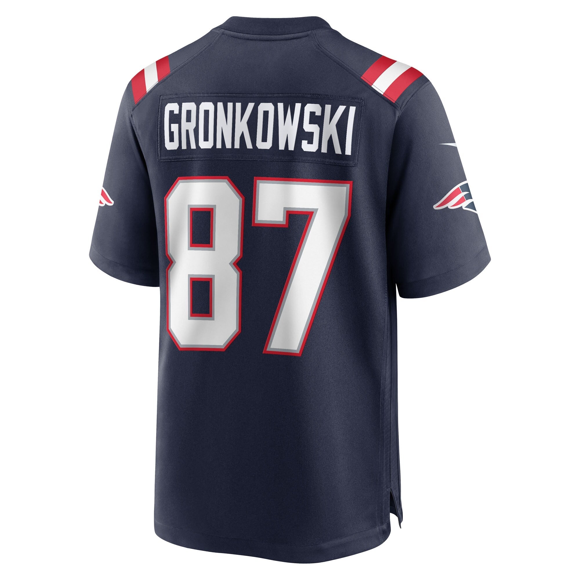 New England Patriots Rob Gronkowski Nike Navy Team Retired Player Game Jersey