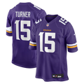 Minnesota Vikings Dallas Turner Nike Purple Player Game Jersey