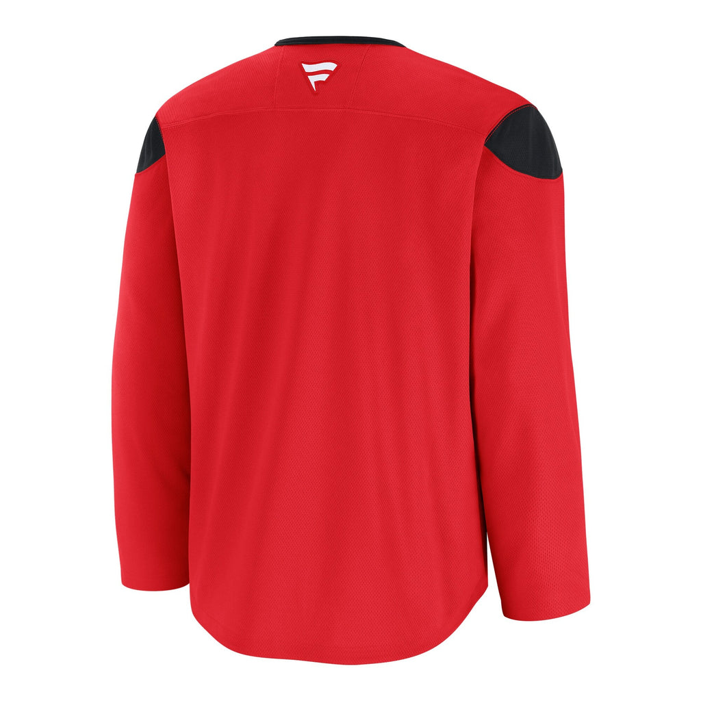 Carolina Hurricanes Fanatics Red Practice Jersey