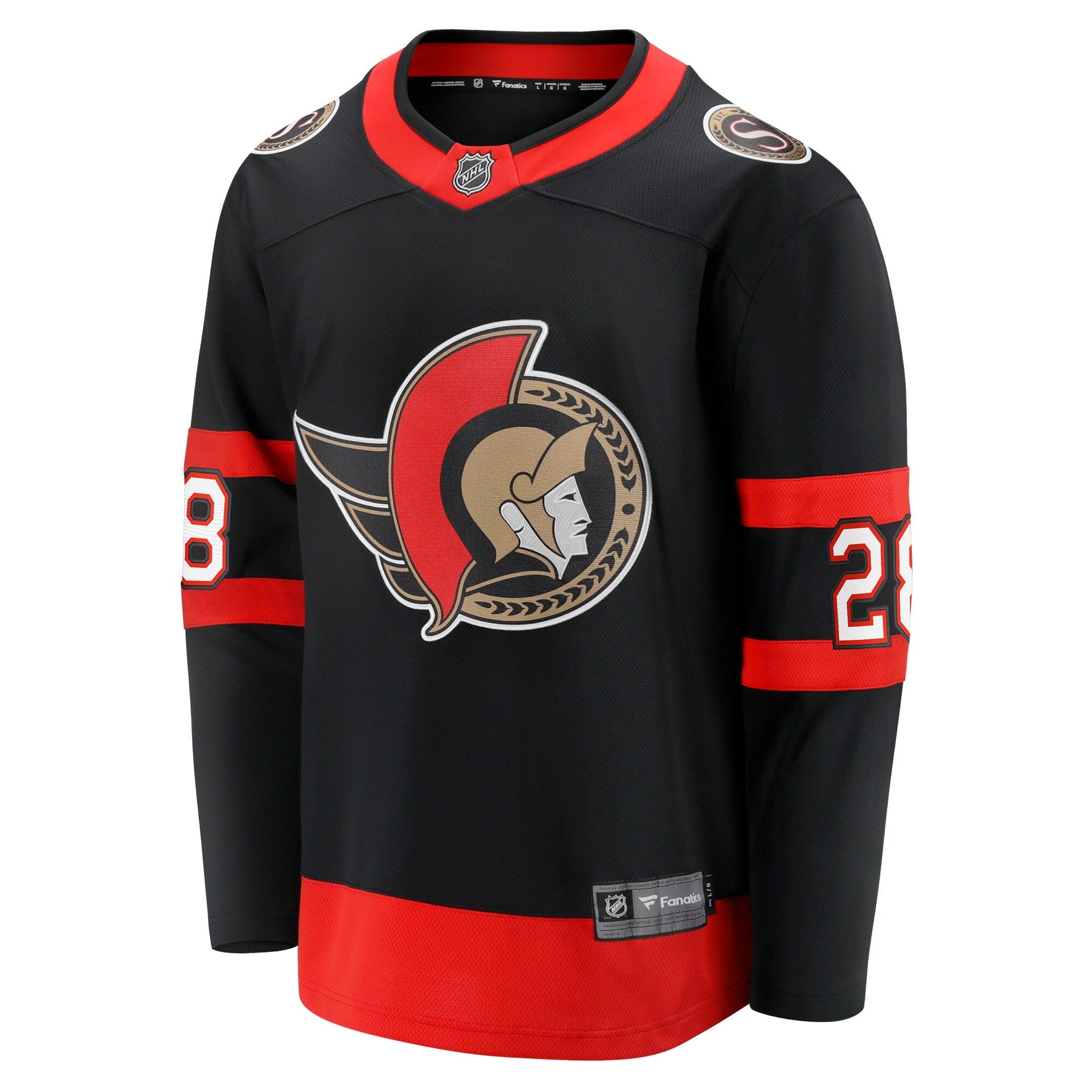 Ottawa Senators Claude Giroux Fanatics Black Home Breakaway Player Jersey