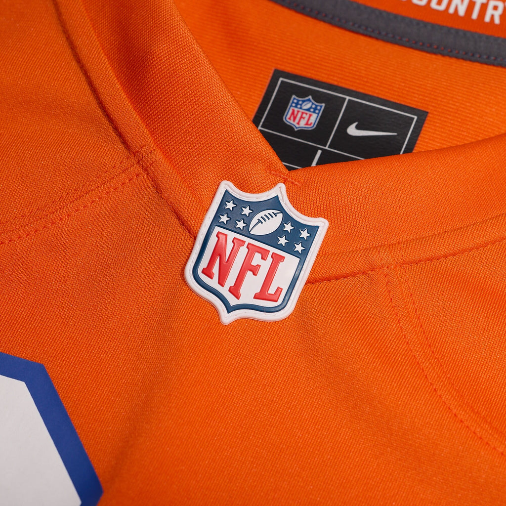 Denver Broncos John Elway Nike Orange Mile High Collection 1977 Throwback Retired Player Game Jersey