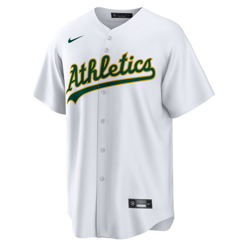 Athletics Seth Brown Nike White Home Replica Jersey