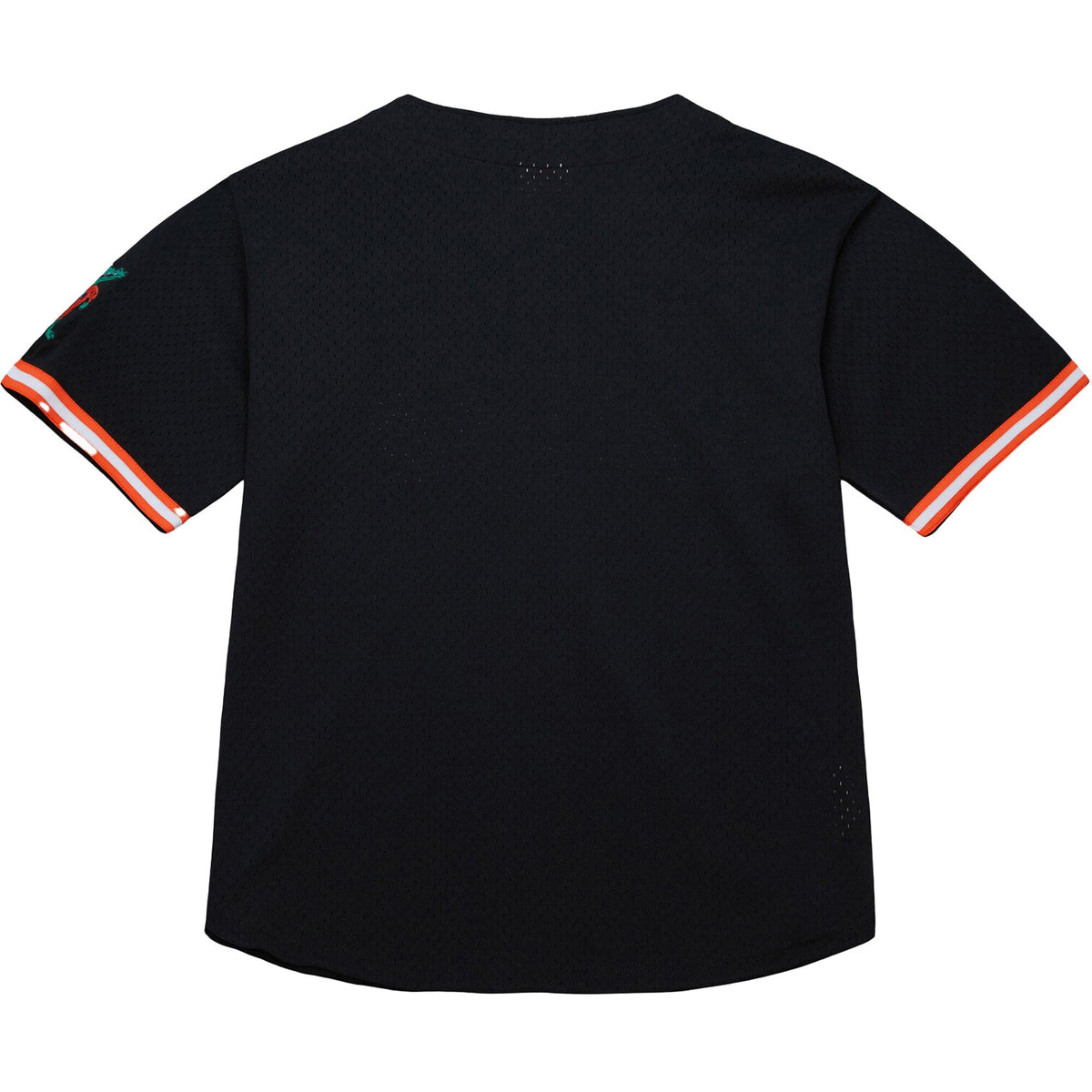 Mitchell & Ness Black Florida Gators On The Clock Full-Button Fashion Jersey