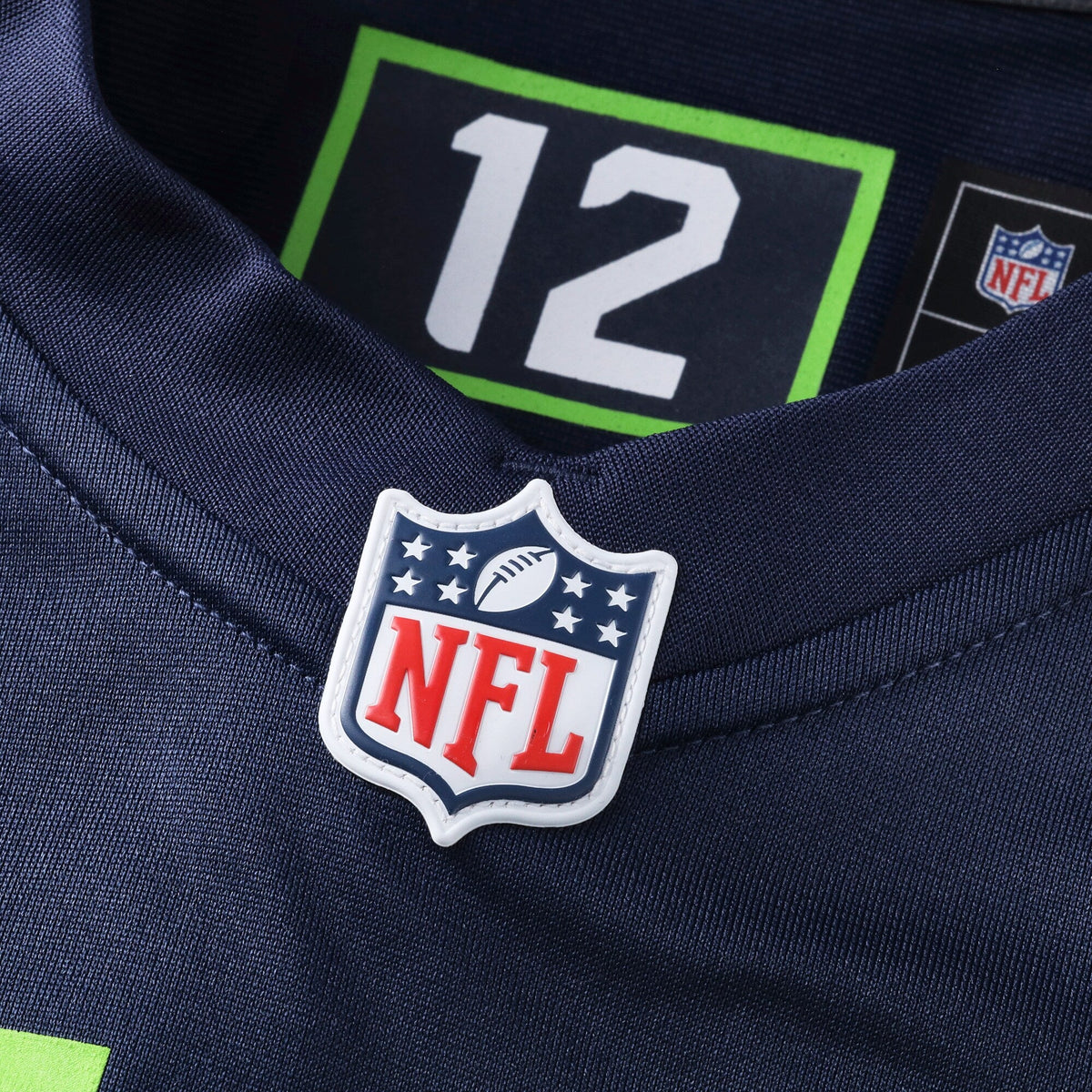 Seattle Seahawks Jaxon Smith-Njigba Nike College Navy Game Jersey