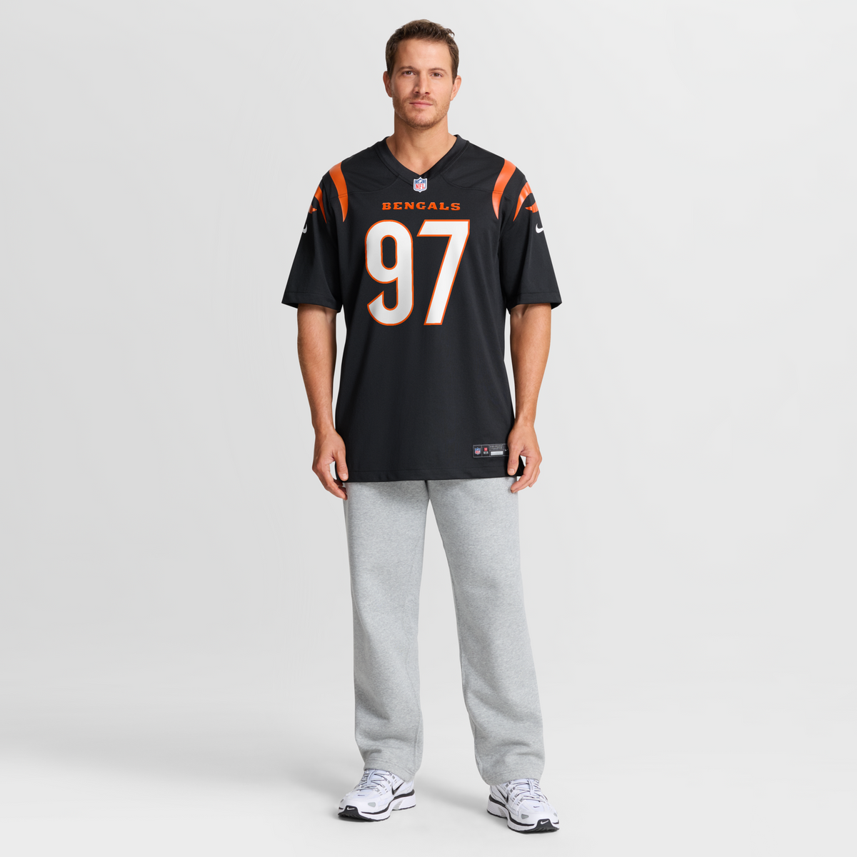 Cincinnati Bengals Dexter Lawrence II Nike Black Game Jersey