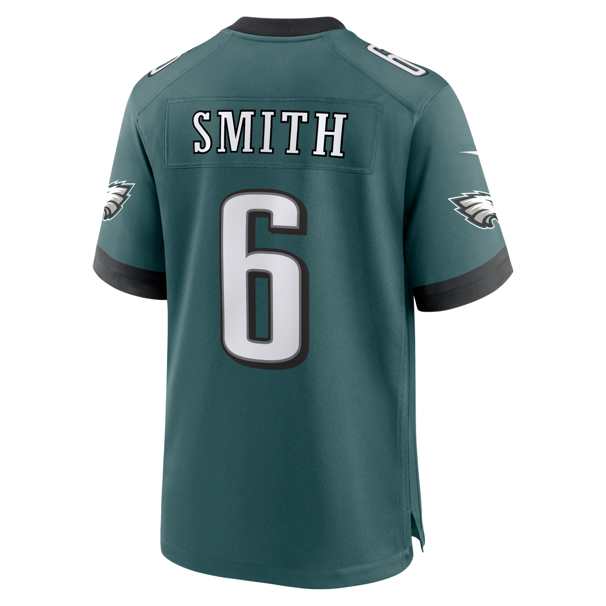 Philadelphia Eagles DeVonta Smith Nike Midnight Green Team Game Jersey