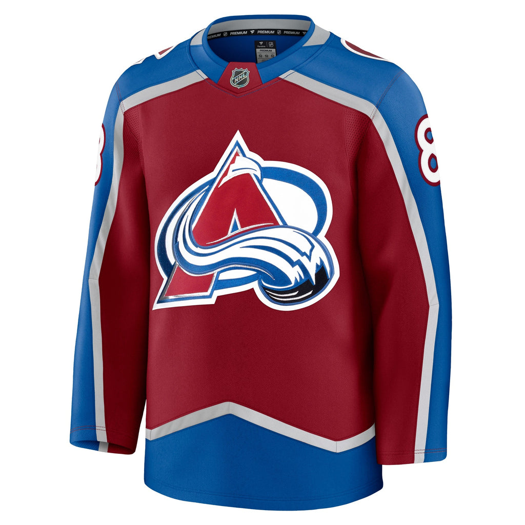 Colorado Avalanche Cale Makar Fanatics Burgundy Home Premium Jersey