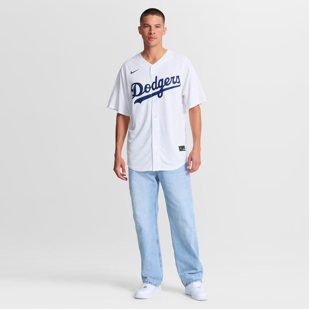 Los Angeles Dodgers Freddie Freeman Nike White Home Replica Jersey
