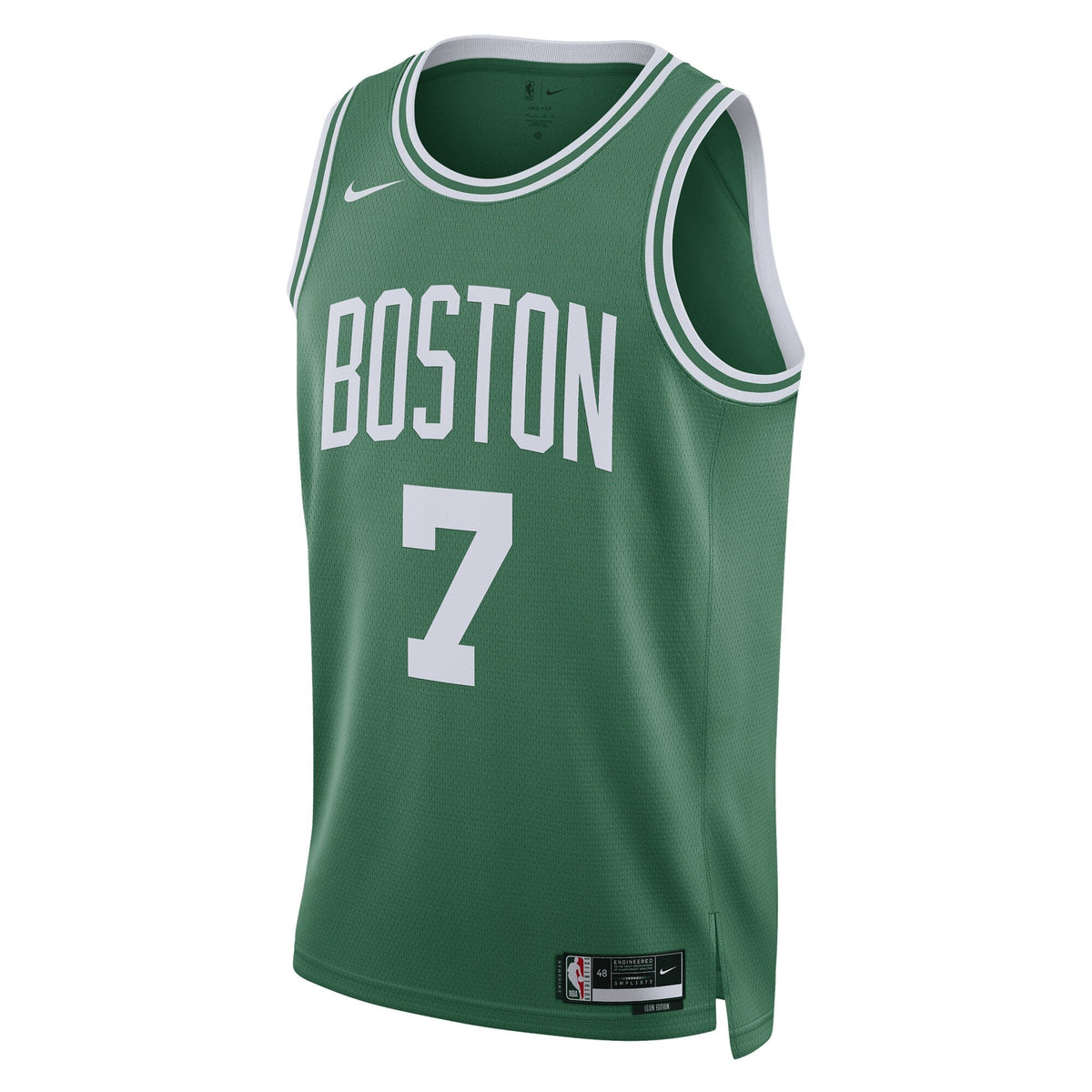 Boston Celtics Nike Replica Icon Swingman Jersey - - Jaylen Brown