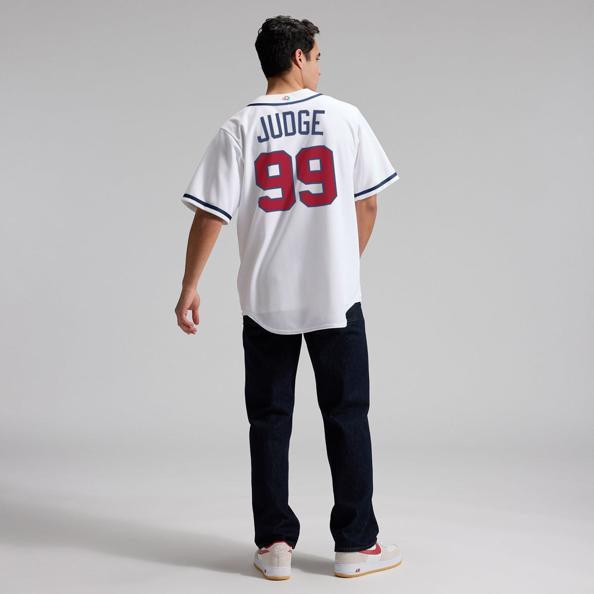 USA Baseball Aaron Judge Nike White 2026 World Baseball Classic Home Stadium Jersey