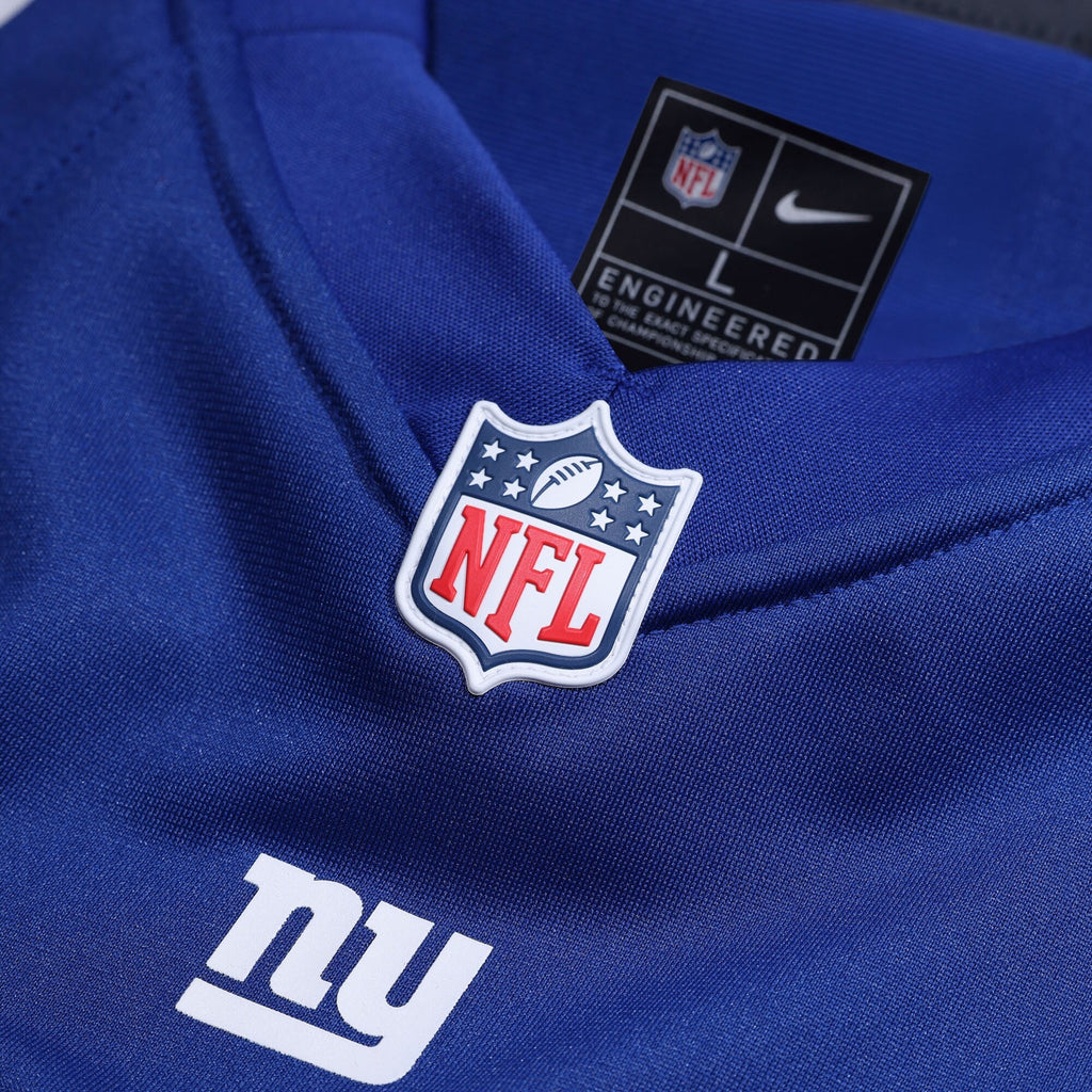 New York Giants Malik Nabers Nike Royal Player Game Jersey