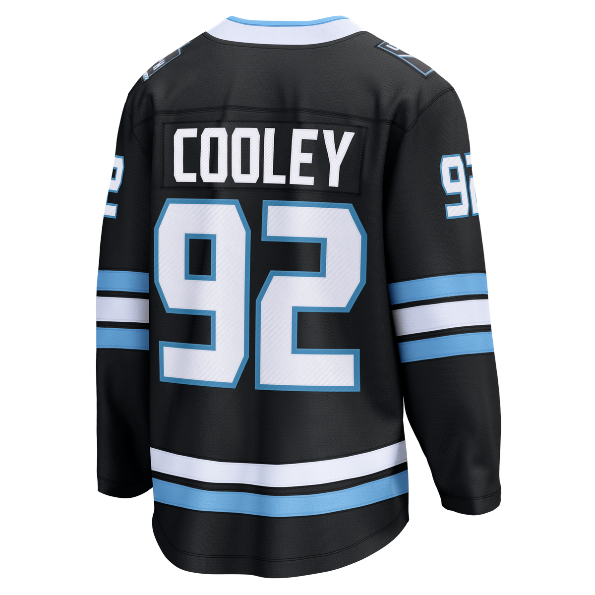 Utah Mammoth Logan Cooley Fanatics Black Home Breakaway Jersey