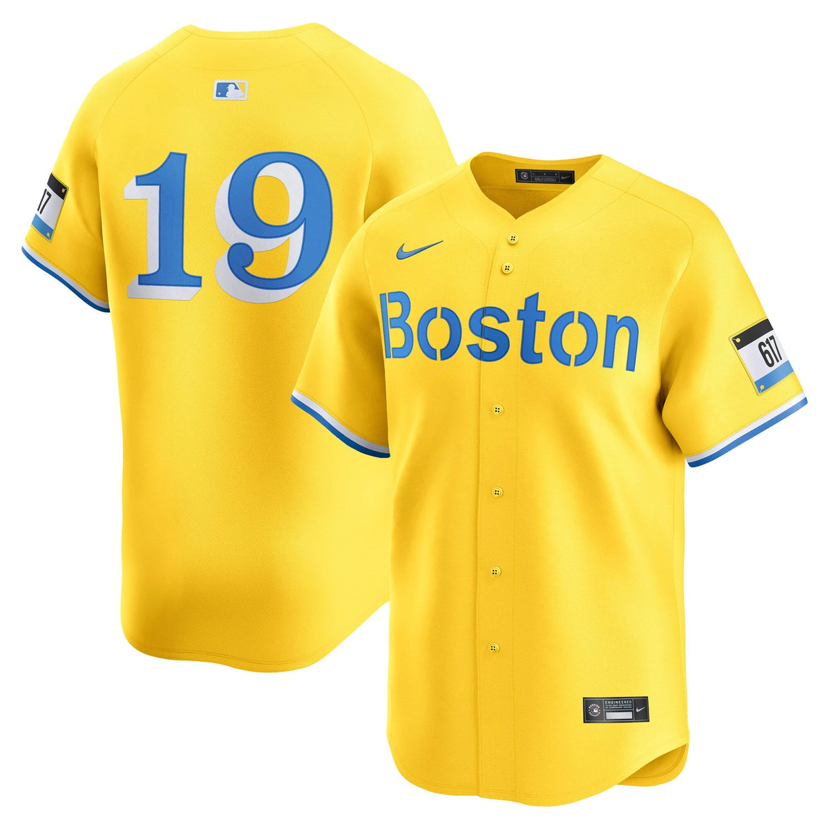 Boston Red Sox Roman Anthony Nike Gold City Connect Limited Jersey